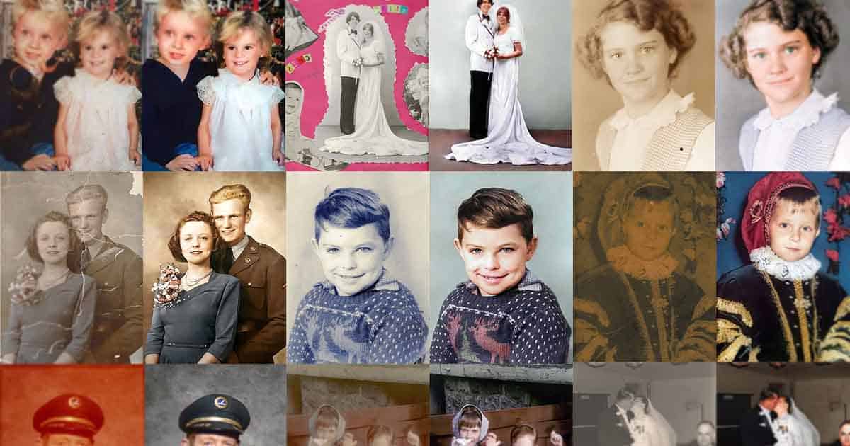 Types of Damage for Photo Restoration What Can Be Restored