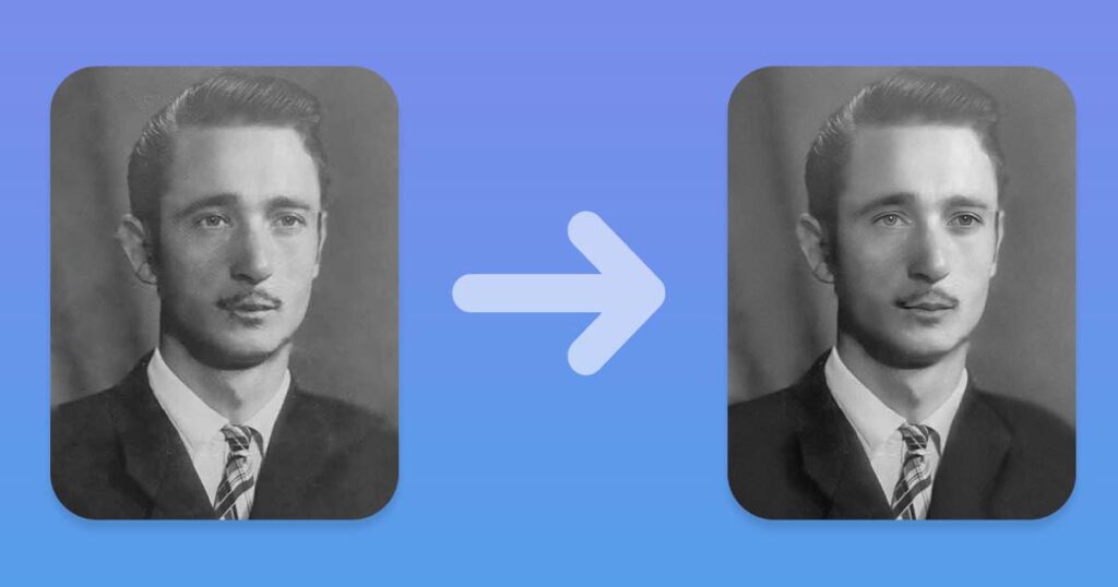 Color And Tone Correction, Skin Smoothing for Photo Restoration