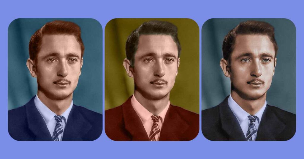 Easy Way of Customizing Photo Colorization with Flat Colors