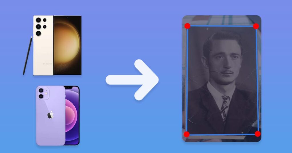 How to Create Scan or Digitize a Photo Using Smartphone App